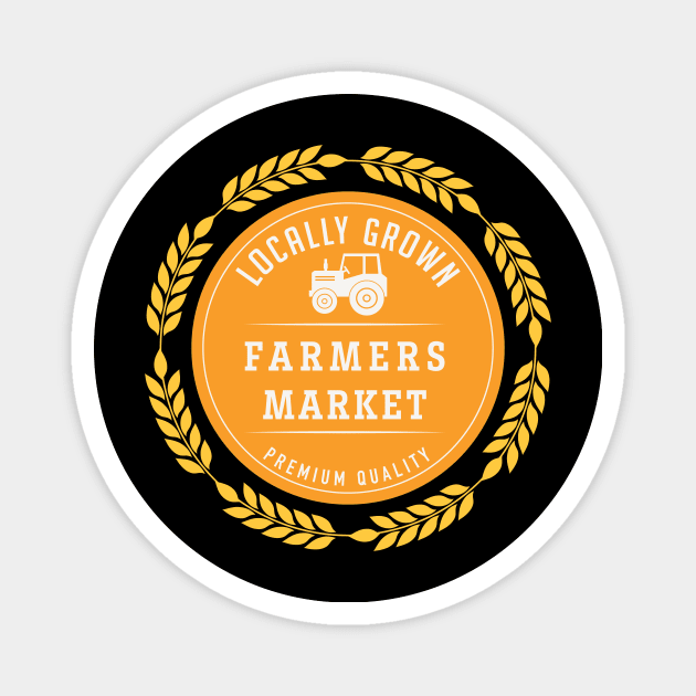 Local Famers Market Magnet by SWON Design